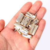 Golden Shadow Princess Baguette Shape High Quality Glass Pointed Back Fancy Rhinestones WholesaleRhinestone